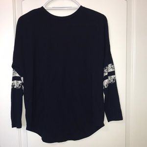 navy blue brooklyn long sleeve